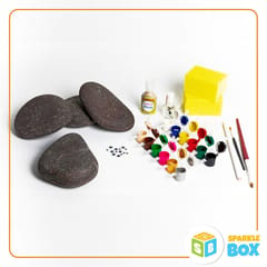 Sparklebox Stone Art Kit | Ideal for age 5 years and above
